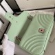 GG Marmont Small Shoulder Bag 443497 Lt-Green Silver-Metal Mid