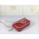 GG Marmont Super Mini Bag 476433 Red Mid