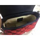 GG Marmont Multicolor Mini Top Handle Bag Red Mid