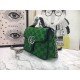 GG Marmont Multicolor Mini Top Handle Bag Green Mid