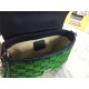 GG Marmont Multicolor Mini Top Handle Bag Green Mid