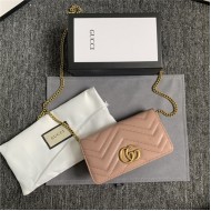 GG Marmont Mini Chain Bag Nude Mid