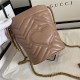 GG Marmont Mini Bucket Bag Nude Mid