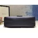 GG Marmont Medium Shoulder Bag Calfskin Black Mid