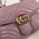 GG Marmont Mini Top Handle Bag Pink Mid