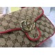 GG Marmont Mini Top Handle Original GG canvas Bag Mid