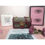 GG Marmont Mini Original GG canvas Bag Wine Mid