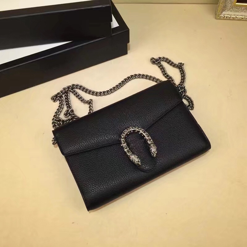 GG Marmont Mini Bag Black Mid