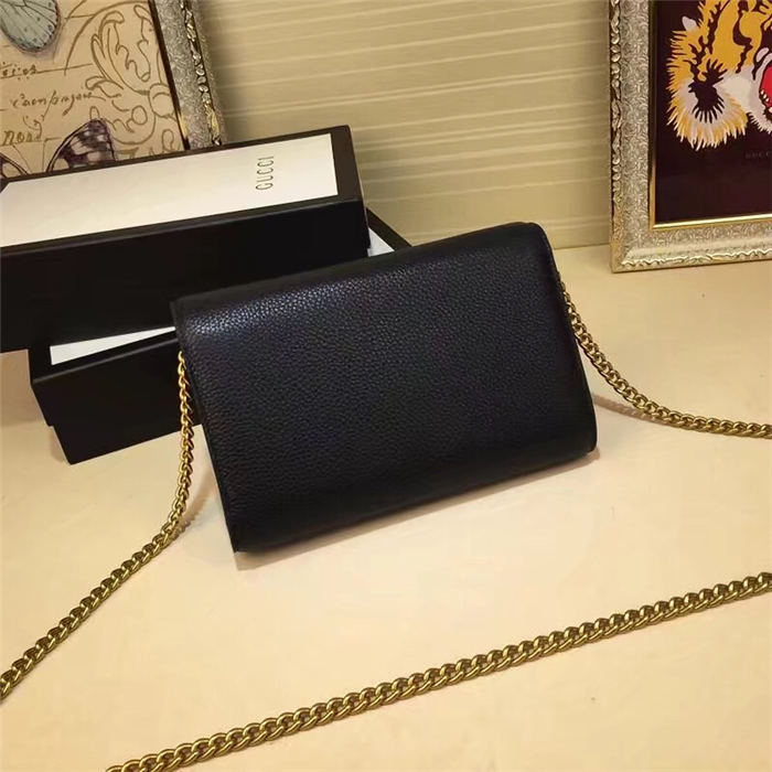 GG Marmont Mini Bag Black Mid