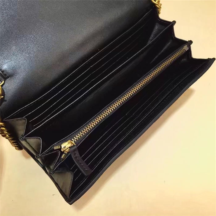 GG Marmont Mini Bag Black Mid