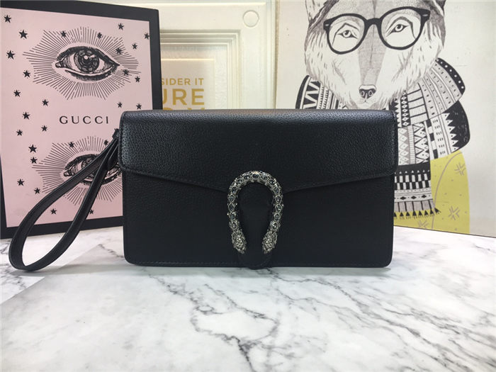 Dionysus Clutch 621197 Black Mid