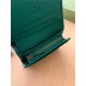 Gucci Diana Card Case Wallet 658244 Green High