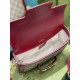 Gucci Horsebit 1955 mini bag 658574 GG Supreme canvas Red  High