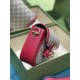 Gucci Horsebit 1955 mini bag 658574 GG Supreme canvas Red  High