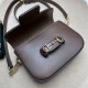 Gucci Horsebit 1955 mini bag 658574 Leather Brown High