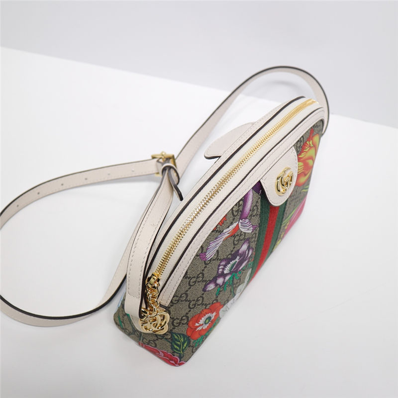 Ophidia small shoulder bag Flower high