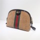 Ophidia small shoulder bag Suede Brown high