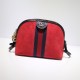 Ophidia small shoulder bag Suede Red high