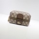 Ophidia GG cosmetic case 548393 Brown High