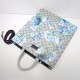 Gucci Tote 450950 Supreme Ice-Blue Flower High