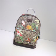 Gucci Backpack 427042 Supreme Flowers & Birds Brown High