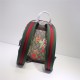 Gucci Backpack 427042 Supreme Flowers & Birds Brown High