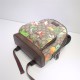 Gucci Backpack 427042 Supreme Flowers & Birds Brown High