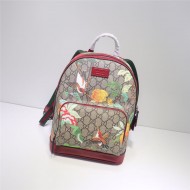 Gucci Backpack 427042 Supreme Flowers & Birds Red High