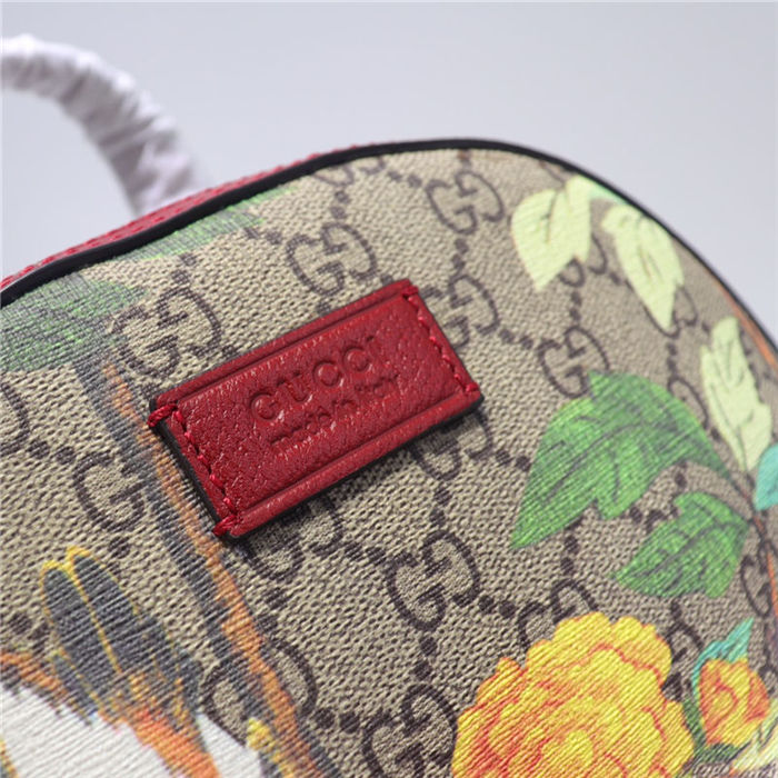 Gucci Backpack 427042 Supreme Flowers & Birds Red High