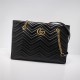 Gucci Marmont Zip Tote 524578 Leather Black High