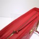 Gucci Marmont Zip Tote 524578 Leather Red High