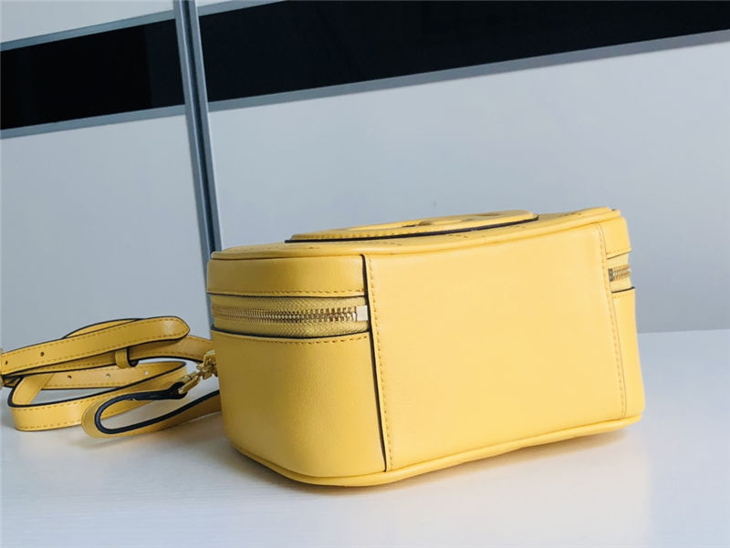 Gucci Blondie Top Handle bag Leather 744434 Yellow High