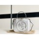 Gucci Blondie Top Handle bag Leather 744434 Silver High