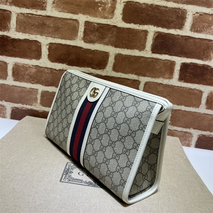 Gucci OPHIDIA POUCH 598234 White High