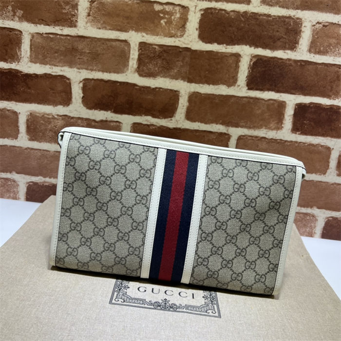 Gucci OPHIDIA POUCH 598234 White High