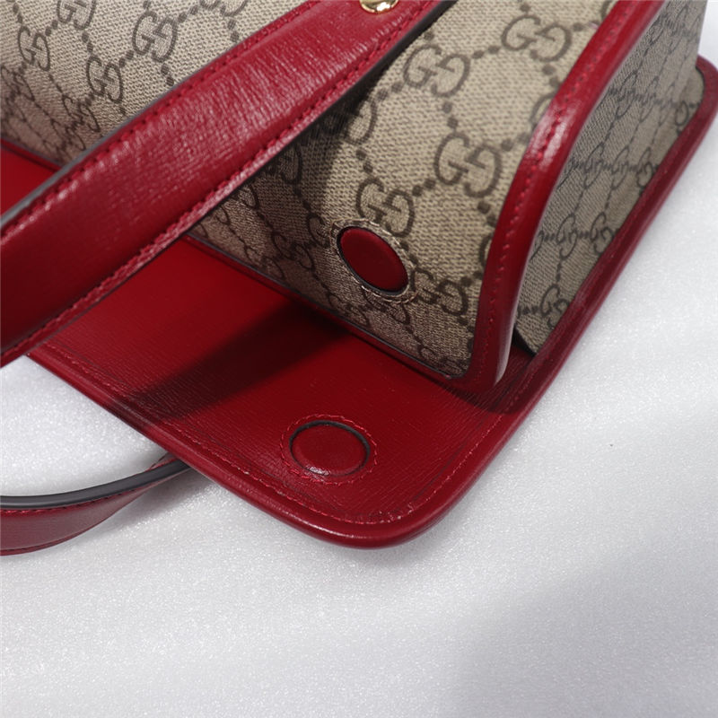 Gucci Horsebit 1955 small top handle bag 627323 Red High