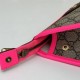 Gucci OPHIDIA POUCH 598234 Fuchsia High