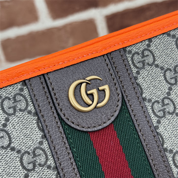 Gucci OPHIDIA POUCH 598234 Orange High