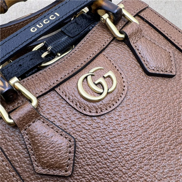 Gucci Diana mini tote bag 739079 Brown High