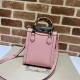 Gucci Diana mini tote bag 739079 Pink High