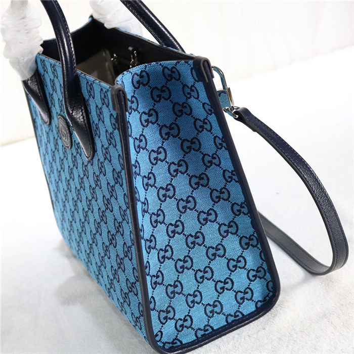 Gucci GG small tote bag 659983  Blue High