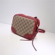 Gucci Bree Original GG canvas mini messenger bag Red 387360 High