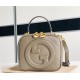 Gucci Blondie Top Handle bag Leather 744434 Taupe High