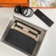 Hermes Kelly Danse 22cm Evercolor WAX Black Silver Metal High