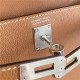 Hermes Kelly Danse 22cm Evercolor WAX Gold Silver Metal High