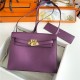 Hermes Kelly Danse 22cm Evercolor WAX Anemone Gold Metal High