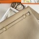 Hermes Kelly Danse 22cm Evercolor WAX Trench Gold Metal High