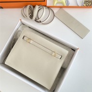 Hermes Kelly Danse 22cm Evercolor WAX Craie Gold Metal High