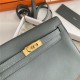 Hermes Kelly Danse 22cm Evercolor WAX Vert Amande Gold Metal High