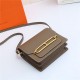 Hermes Roulis 19 bag Evercolor WAX Gold Metal Etoupe High